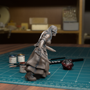 Female Dagger Fighter - TytanTroll Miniatures - DnD - Fantasy - Only-Games
