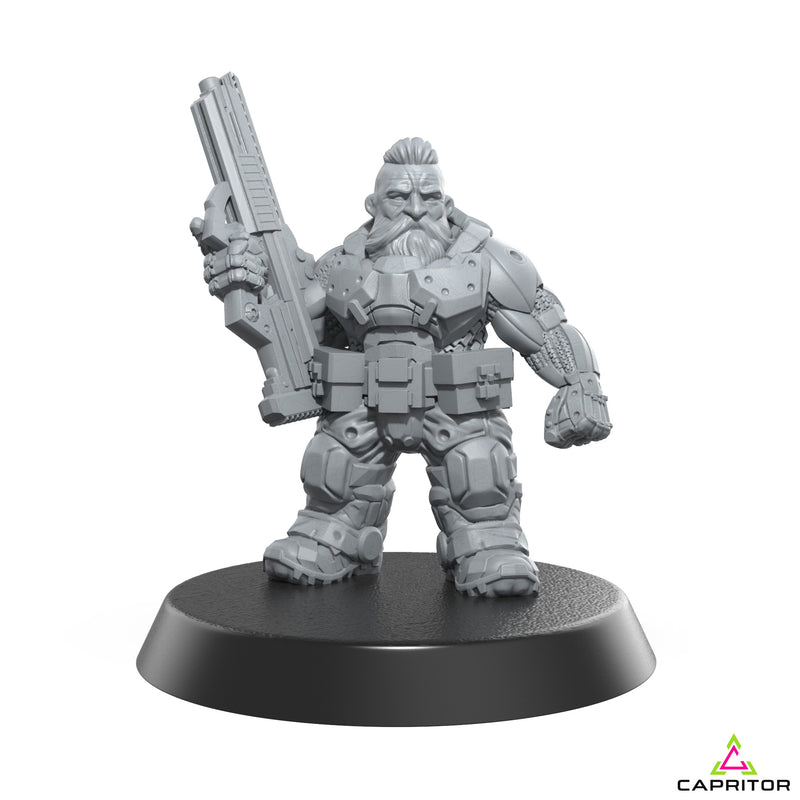 Bjorn Space Dwarf - 28mm Scale - Only-Games