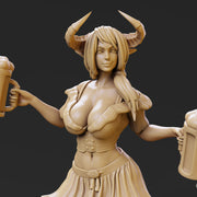 Tiefling Barmaid 01 - Only-Games