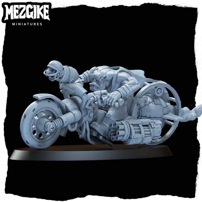 Road boyz biker mob B (3 physical miniatures) - Only-Games