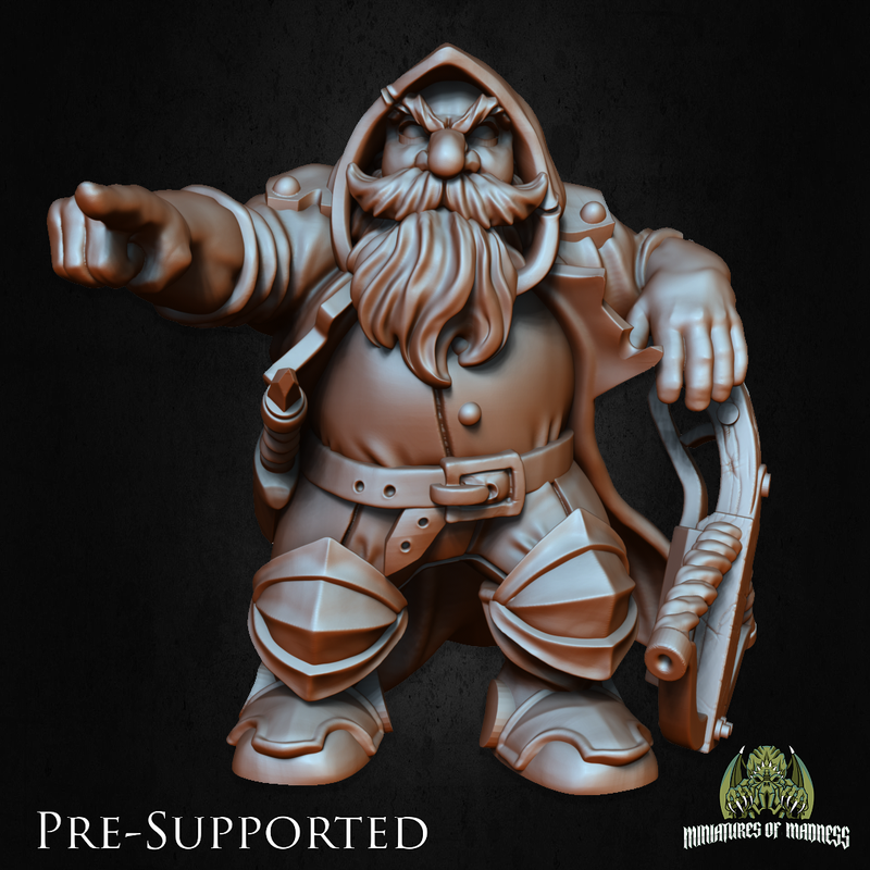 Dwarf Crossbowman 2 [32mm Scale] Dwarf Ranger - Only-Games