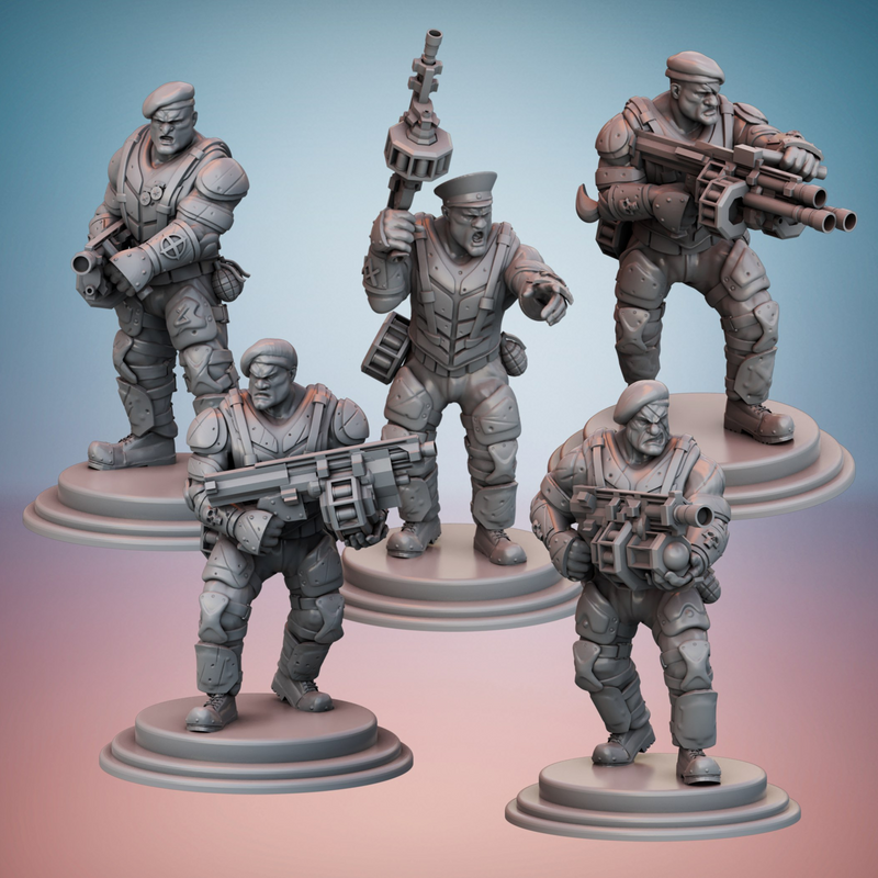 Sanctus Manipulus Chargers (guns) - Only-Games
