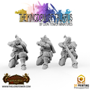Kingsguard Riflemen (10 x 32mm scale minis) - Only-Games