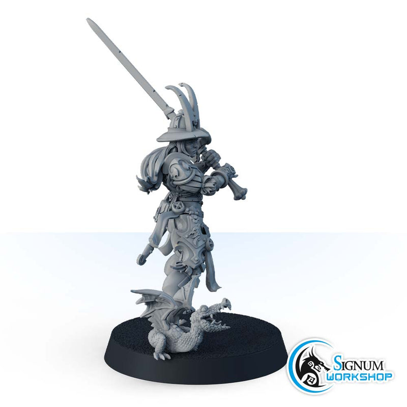 Guard with long sword, the Red Falcon infantry - Only-Games