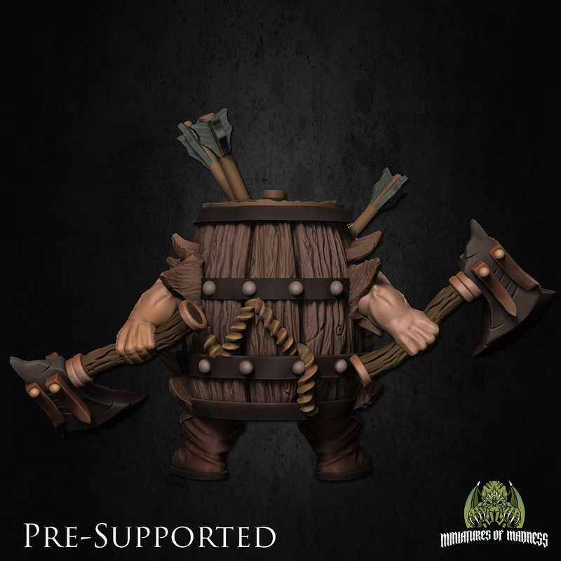 Klaus The Barrel [32mm Scale] - Only-Games