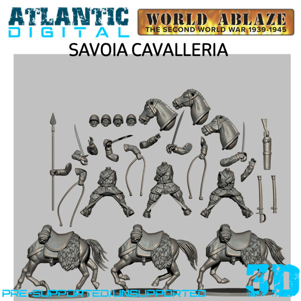 Savoia Cavalleria Italian Cavalry - Only-Games