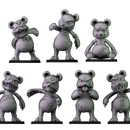 Killer teddy Bears Team 16 Miniatures - Only-Games