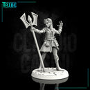 (0063) Female human elf tiefling sorceress with elemental evocation - Only-Games