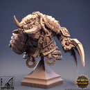 Zsagatai the Blue Blizzard - BUST - The Stoneborn of the Fire Mountains - Only-Games