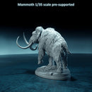 Mammoth walking 1-35 scale prehistoric animal - Only-Games