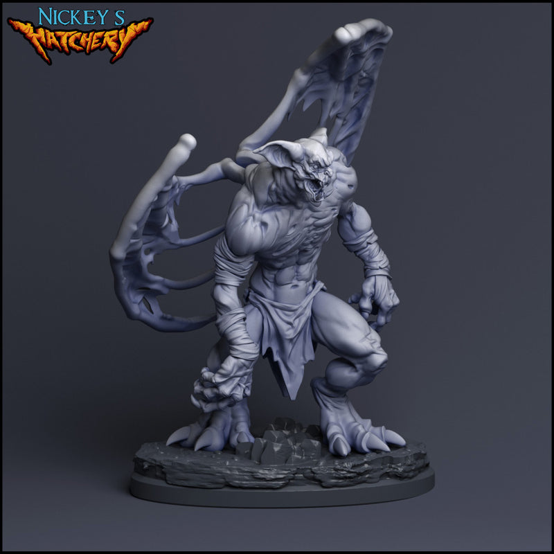 Bat Demon Miniature | Creatures of the Night | Inspired by Castlevania - Only-Games
