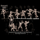 Dark Elf Witches multi-part regiment (20 miniatures) - Only-Games
