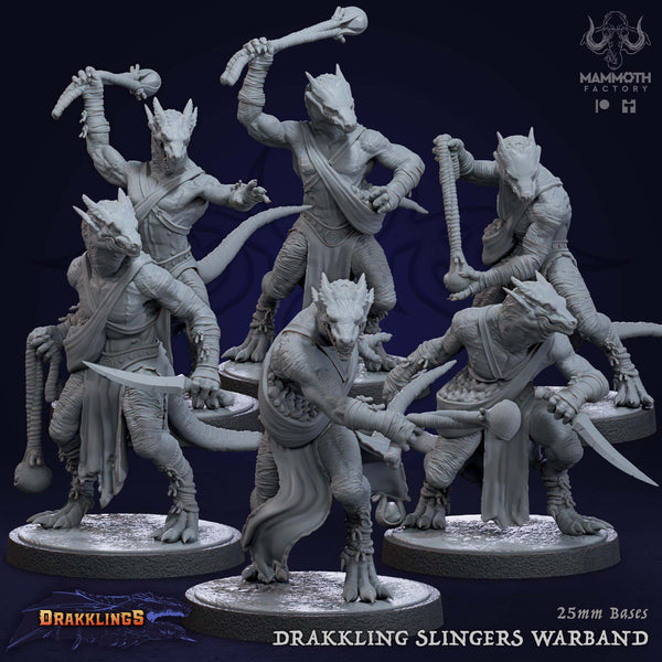Drakkling Slinger Warband (6 Models) - Only-Games