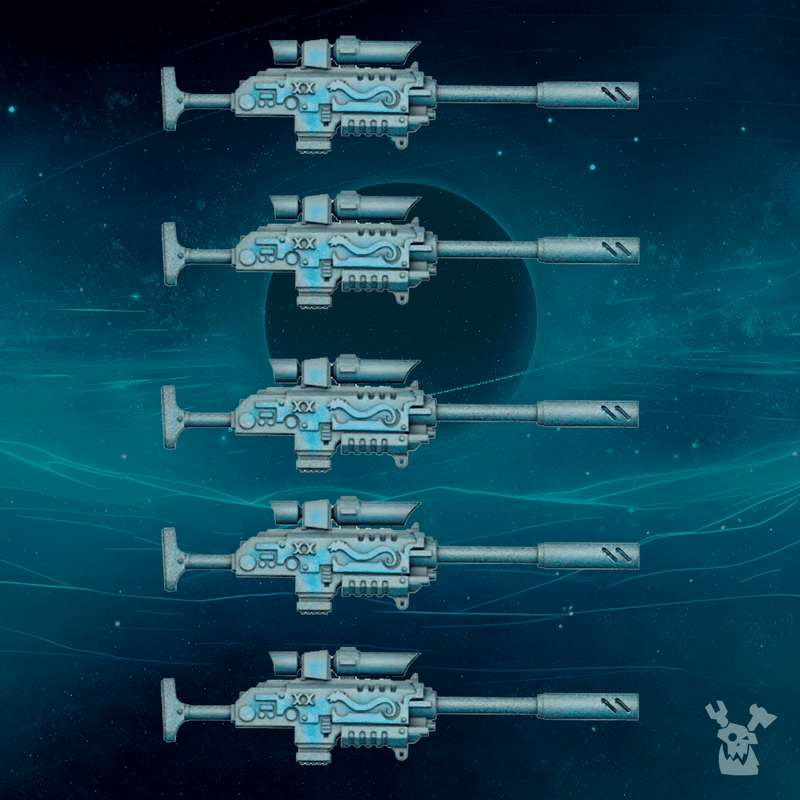 Scylla Sniper Rifles Set x5 - Only-Games