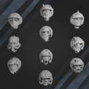 Blood Renegades Head Bits Set x10 - Only-Games