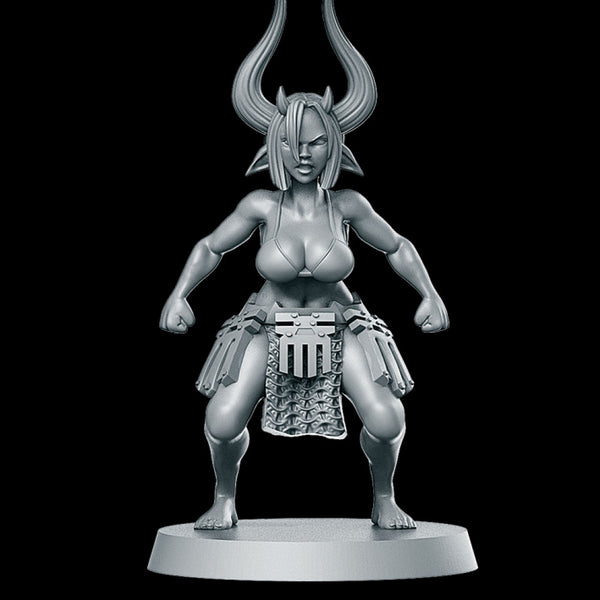 Demons Team Bloodletter 1-  Fantasy Football 32mm - Only-Games