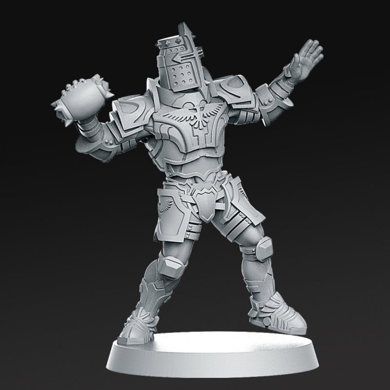 05 human thrower Fantasy Football 32mm - Only-Games