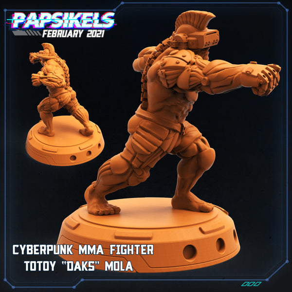 CYBERPUNK MMA FIGHTER TOTOY DAKS MOLA - Only-Games