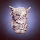 Orc Scar Heads - Set A (Boss Size) - Only-Games