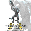 Infernal Goatmen (Set of 5 x 32mm scale presupported miniatures) - Only-Games