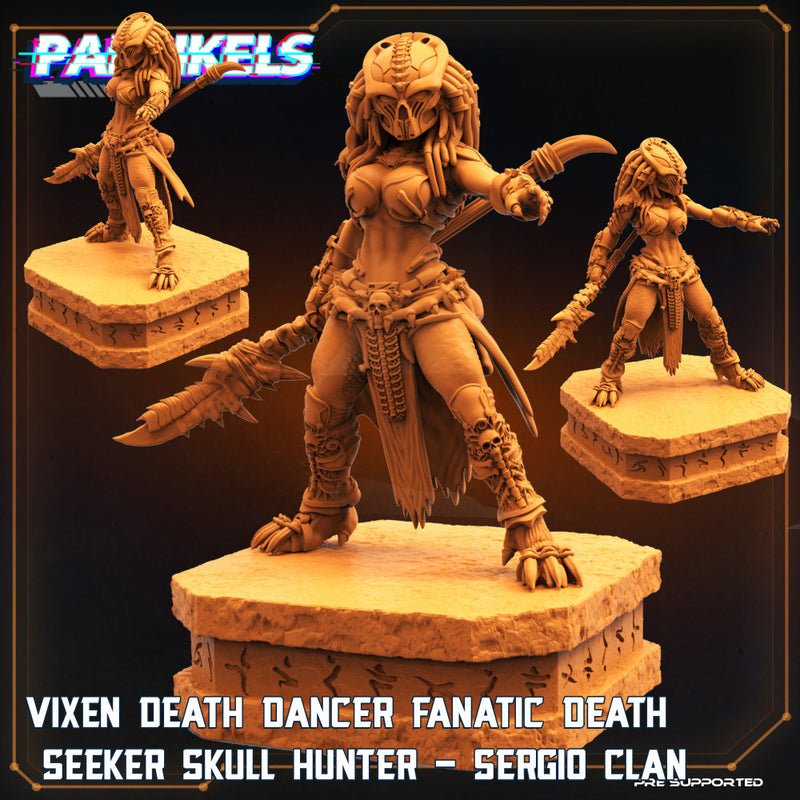 VIXEN DEATH DANCER FANATIC DEATH SEEKER SKULL HUNTER - Only-Games