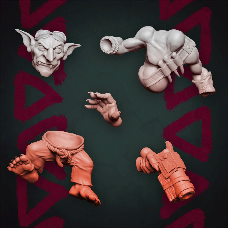 Hunter Cavalry - Modular Kit A (Lad Size) - Only-Games