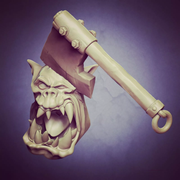Orc Scar Heads - Set A (Lad Size) - Only-Games