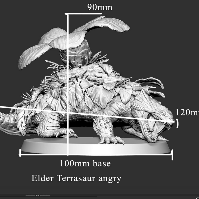 Elder Terrasaur (All 3 poses) - Only-Games