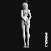 Silence Series 12 - Stripped & Hanged Prisoner Girl - Only-Games