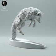 Arctic Fox Jumping - Only-Games