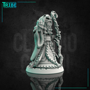 (0097) Male felinid sorceror wizard with a magic club - Only-Games