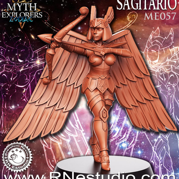 Sagitario - Female Knight - 32mm - DnD - Only-Games