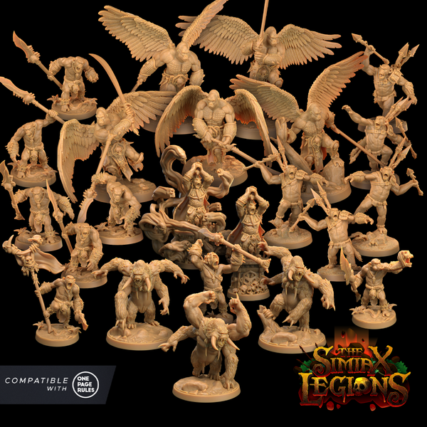 The Simiax Legions Starter Army - Only-Games