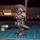 Male Dwarf 03 - TytanTroll Miniatures - DnD - Fantasy - 32mm - Only-Games