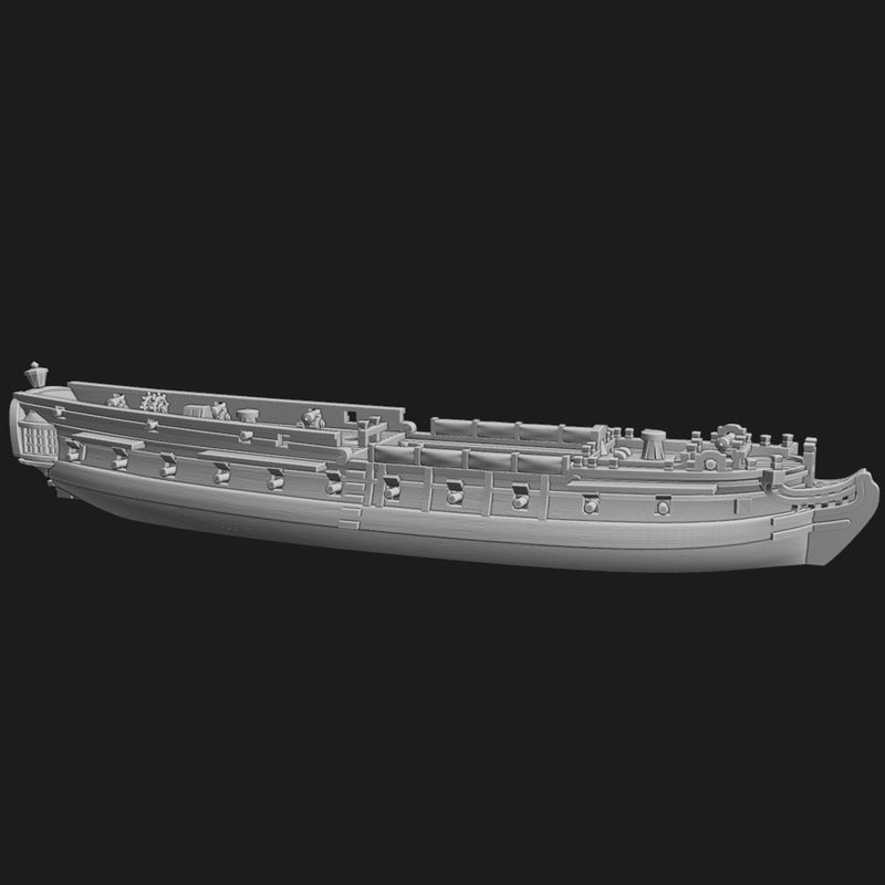 Spanish Frigate Grana (30 guns), - Only-Games