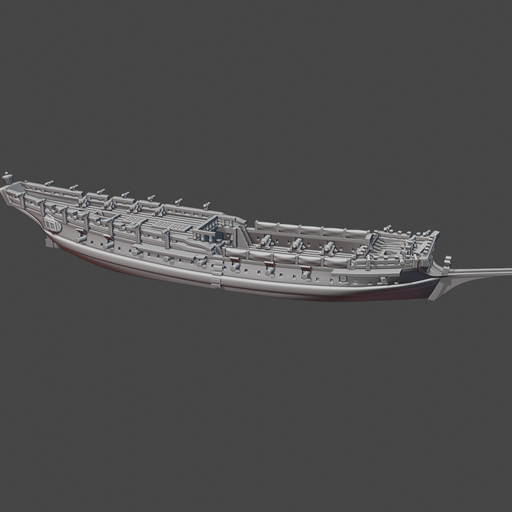 Spanish Xebec Frigate (32 guns) - Only-Games