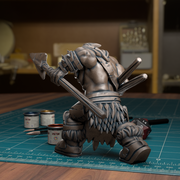 Orc Spearman 02 - TytanTroll Miniatures - DnD - Fantasy - Only-Games