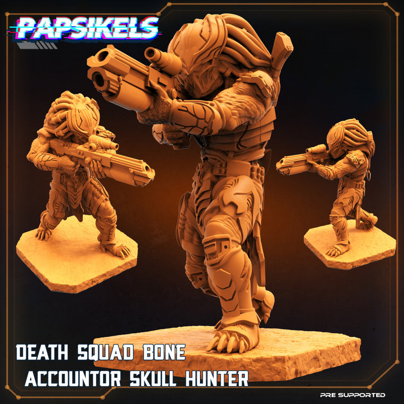 DEATH SQUAD BONE ACCOUNTOR SKULL HUNTER - Only-Games