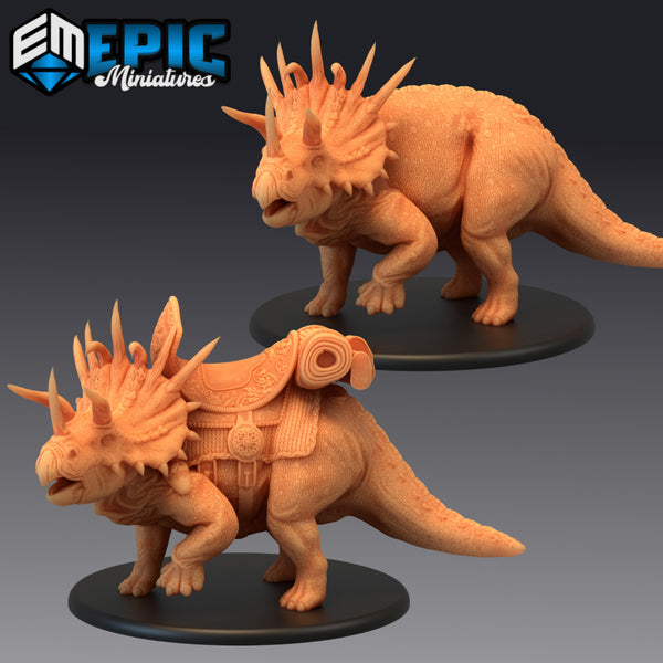 Triceratops / Ancient Horned Dinosaur / Jurassic Mount - Only-Games
