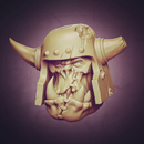 Orc Scar Heads - Set A (Boss Size) - Only-Games