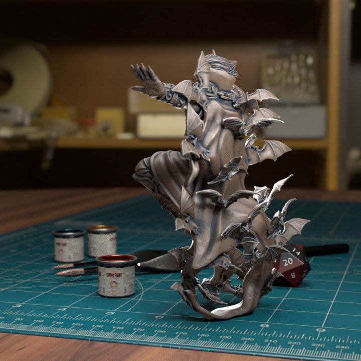 Vampire Lord Attacking - TytanTroll Miniatures - DnD - Fantasy - Only-Games