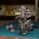 Vampire Lord Attacking - TytanTroll Miniatures - DnD - Fantasy - Only-Games