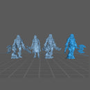 (0017) Male human half orc barbarian with weapons - Only-Games