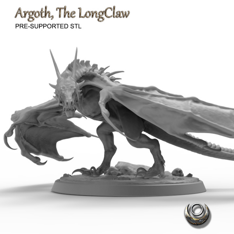 Argoth, the LongClaw Dragon - Only-Games