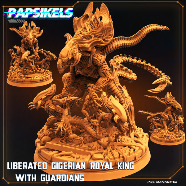 LIBERATED GIGERIAN ROYAL KING WITH GUARDIANS - Only-Games