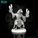 (0077) Male featherfolk birdman wizard with flame spell - Only-Games