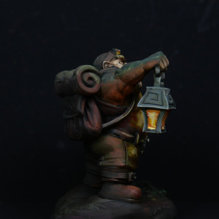 Rufus Breakrock [32mm Scale]  Dwarf Miner - Only-Games