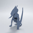 Dsungaripterus resting 1-24 scale pterosaur - Only-Games