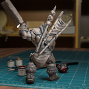 Orc Rider No Mount - TytanTroll Miniatures - DnD - Fantasy - Only-Games