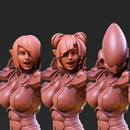 Space Elf Female Soldier Pose 2 - Only-Games